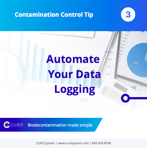 CurisSystem's tweet image. CURIS Contamination Control Tip Series: Tip 3 of 10
Automate Data Logging for Compliance: Information is power
#CURISSystem #Compliance #Biosafety #DataLogging #Automated #ContaminationControl #Decontamination