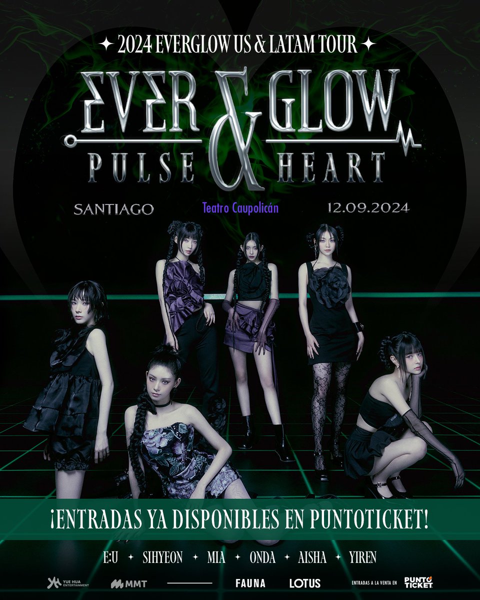 lotusmusica's tweet photo. ¡Forever LETS GO! Ya comenzó la venta general para EVERGLOW USA &amp; LATAM TOUR PULSE HEART en Chile  💫

Asegura tu entrada para  este 12 de septiembre en Teatro Caupolicán 💗 https://t.co/NN9LfmCcVC

¡Conoce ubicaciones y experiencias VIP disponibles! 💌 https://t.co/EoSkG852mc