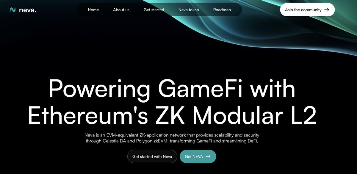 ETH_Daily's tweet photo. Unveiling @NevaNetwork, a whole new dimension for DeFi &amp; GameFi!💥

Neva Network is an EVM-equivalent ZK-application network powered by Celestia DA &amp; Polygon zkEVM👏

Designed exclusively for GameFi &amp; DeFi, Neva Network aims to elevate DeFi &amp; GameFi to a new frontier!🚀

#NEVA https://t.co/fQ0ihrs2i4