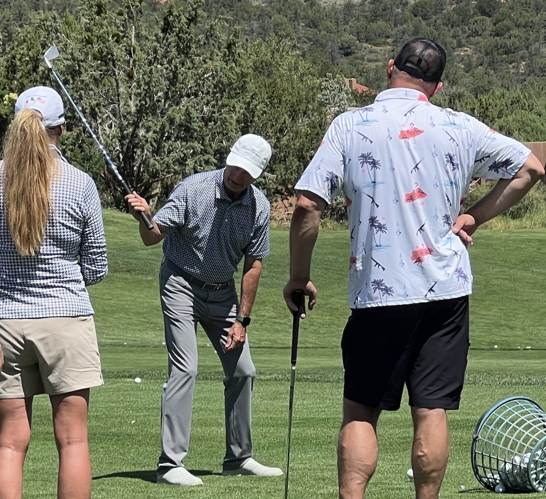 sevencanyonsaz's tweet photo. At #SevenCanyons, you'll be inspired to improve your game. One of the many #MemberBenefits is the option of individual &amp; group #GolfLessons to help address everything, from proper posture to improving your backswing. Learn about lessons &amp; memberships @ https://t.co/wCWN7Rl0kt https://t.co/MijZfwJ2SJ