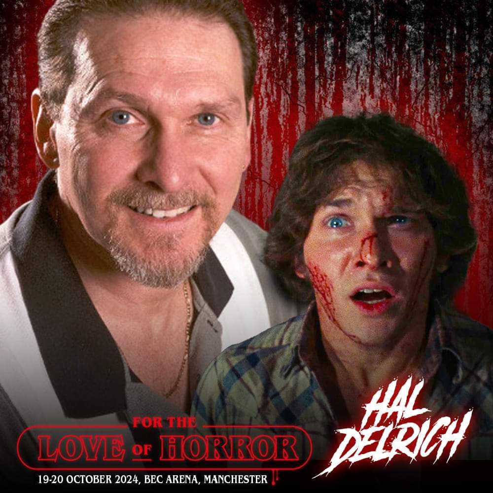 ftlohorror's tweet photo. The legendary #HalDelrich will be joining us for #ForTheLoveofHorror this year
Hal is known for his roles in #TheEvilDead , Crimewave and Stryker's War
Tickets available here -
https://t.co/ZcFHmJb9iy
#EvilDead #horrorfan #HorrorFamily #HorrorCommunity #ComicCon #Manchester https://t.co/g1zGImKOZc