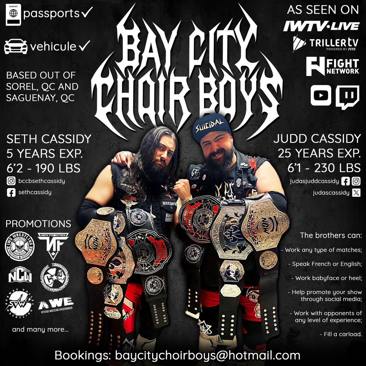 "Judas" Judd Cassidy (@JudasCassidy) / Posts / X