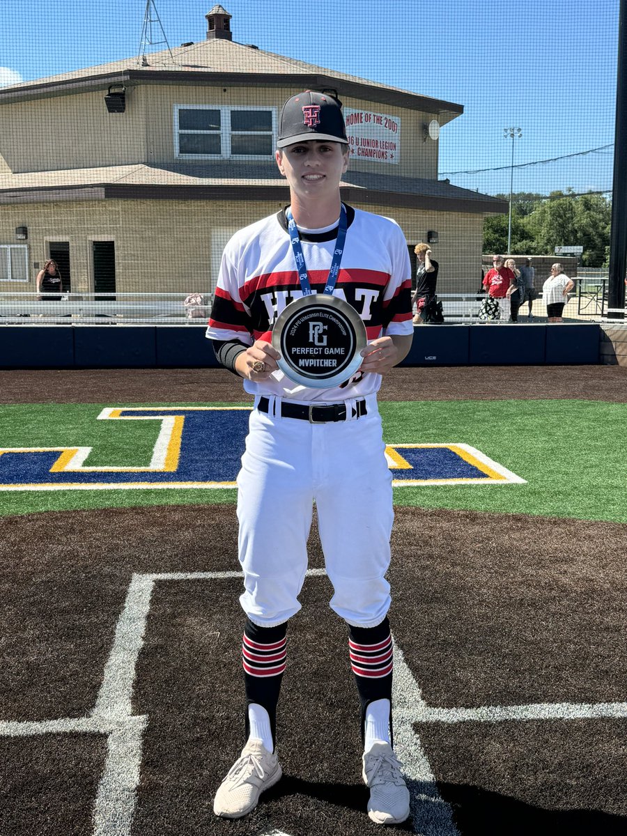 PG_OhioValley's tweet photo. PG 16U Wisconsin Elite Championship @PG_Tourney 

🥇Champions: Team Heat Baseball
🥈Finalist: Rockets Black 2026
🏆MVP- Jett Horton
🏆MVPitcher- Carson Connelly https://t.co/RLUFMfYb8B