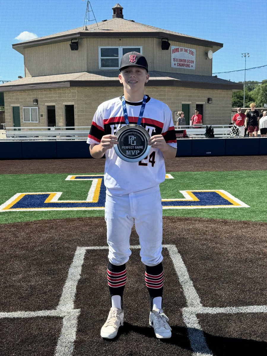 PG_OhioValley's tweet photo. PG 16U Wisconsin Elite Championship @PG_Tourney 

🥇Champions: Team Heat Baseball
🥈Finalist: Rockets Black 2026
🏆MVP- Jett Horton
🏆MVPitcher- Carson Connelly https://t.co/RLUFMfYb8B