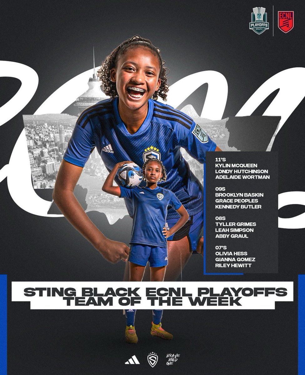 Congrats to <a href="/oliviahess44/">Olivia Hess</a> <a href="/giannag_9/">gianna gomez🇺🇸🇨🇴</a> and <a href="/RileyHewitt1919/">Riley Hewitt</a> ! Nicely done!! 👏🏻👏🏻👏🏻
<a href="/adamflynnAF/">Adam Flynn</a> 
<a href="/StingSoccerClub/">Sting Soccer Club</a> 
<a href="/ECNLgirls/">ECNL Girls</a>