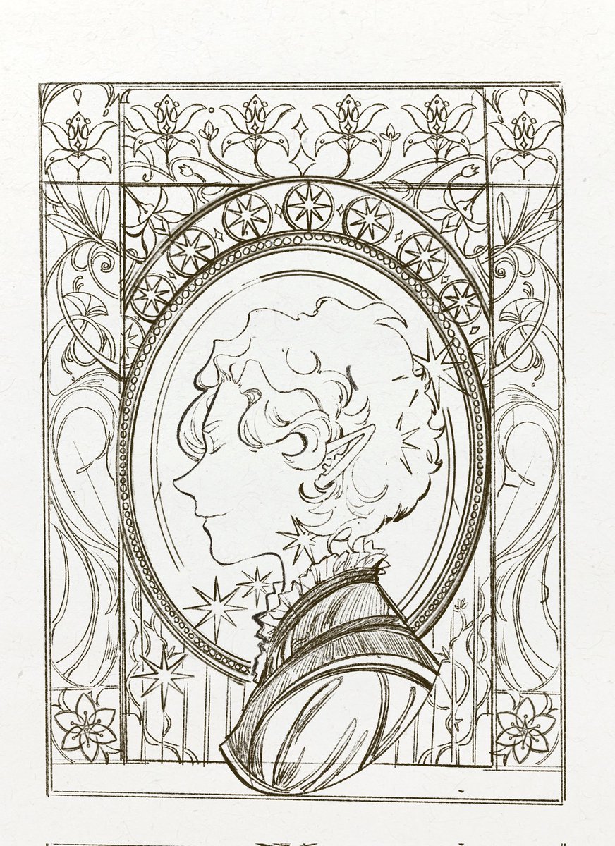 erstatata's tweet image. One can see himself in the mirror, while another sees himself in a painting.
#BaldursGate3 #Astarion #BG3fanart