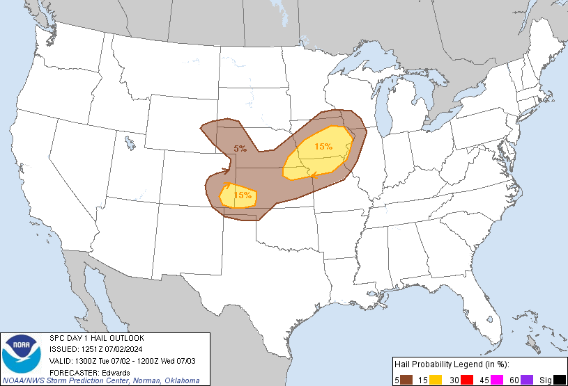 LimWeather's tweet photo. D1
#EnhancedRisk in E #TornadoAlley esp #Leavenworth,#StJosephMO,#Gladestone,#LibertyMO,#Kirksville,#ExcelsiorSprings,#Maryville,#Ottumwa,#Osceola,#Lamoni,#Keokuk
30%#Wind/15%#Hail/5%#Tornado risks
#wxtwitter #Severewx #Spc #Wxx #Iawx #Mowx #Kswx #Newx #Ilwx #TornadoAlley #KCwx https://t.co/8dPFiMwZDZ