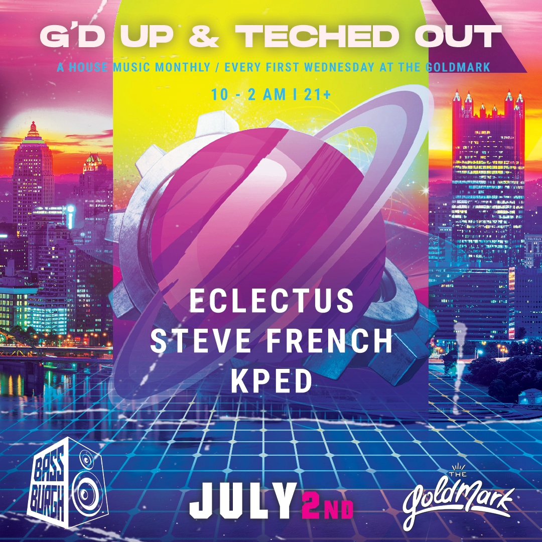 Tonight we're getting G'd Up &amp; Teched Out on a Tuesday! Get your holiday week started with us at <a href="/TheGoldmark/">The Goldmark</a> for house music from 10p-2a. Sets from Steve French, Eclectus, and Kped