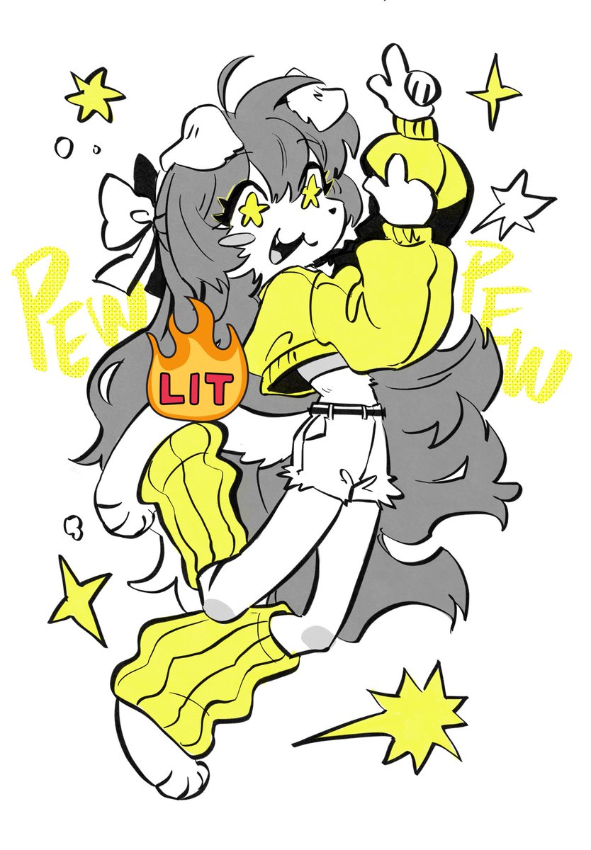 커미션 서비스샷인데 새로운 타입으로 열까 싶음... 요즘 날씨가 장난아니던데 다들 더위 조심하세요~