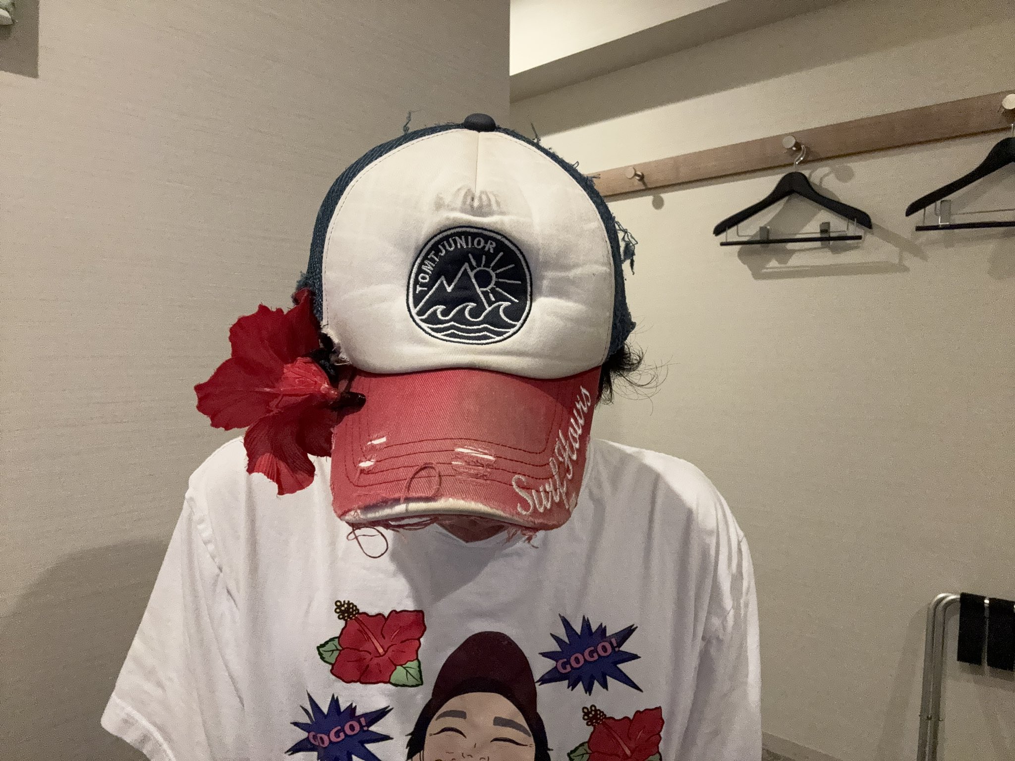 ハナハナ 帽子 新品 HANA HANA 刺繍キャップ 黒 ハナハナ Amazon.co.jp