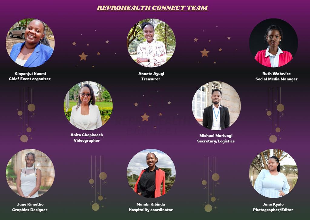ReproHealthCo's tweet photo. Meet our able ReproHealth Connect Team

#BeyondMenstruation
#EmpowerThroughEducation
#EveryOneInclusive
#MultimediaUniversityOfKenya
#BreakTheStigma
#JoinUs https://t.co/V7zpINkqbN
