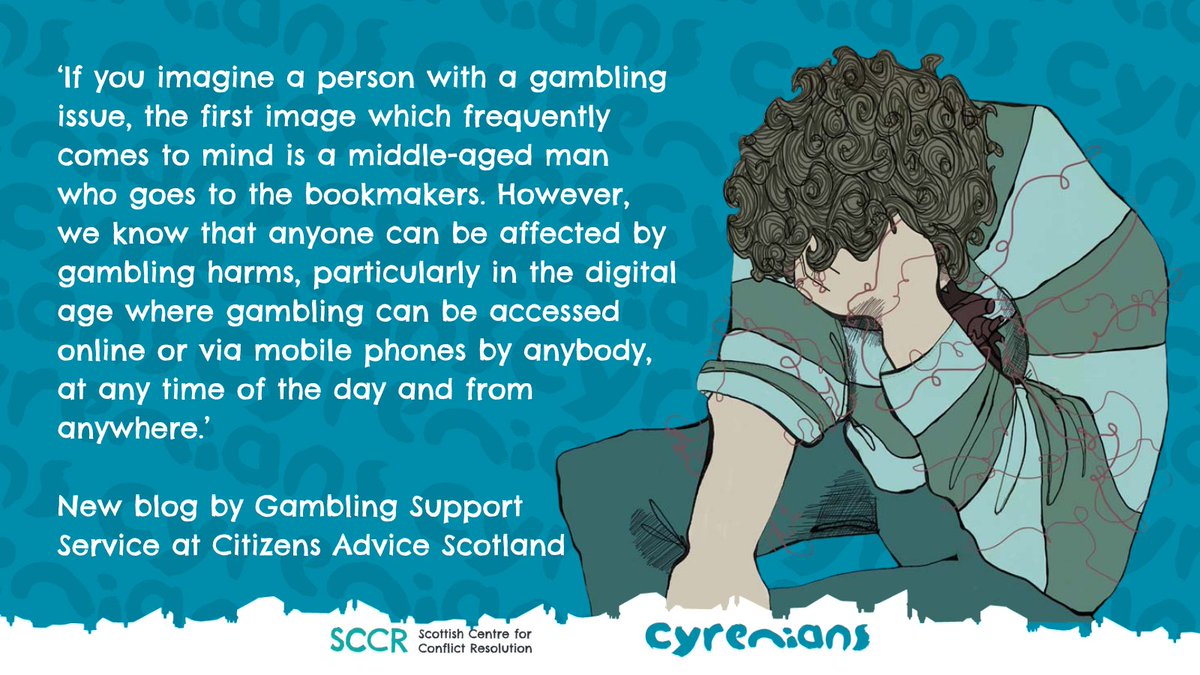 Conflict can be caused by a variety of reasons. One cause of familial strife is gambling, which is why we’re presenting a new blog by Laura Mallis, Project Coordinator – Gambling Support Service at Citizens Advice Scotland.

scottishconflictresolution.org.uk/blog/is-gambli…