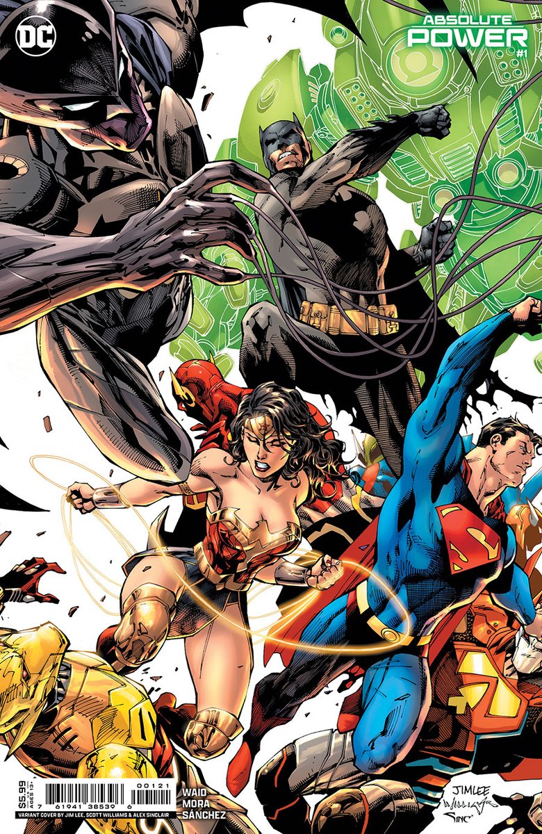 MidtownComics's tweet photo. DC RELEASES MOVING BACK TO WEDNESDAY!
✨THE TRINITY OF EVIL HAS WON.
Grab this 😻 #JimLee #CoverArt TOMORROW!

✏️ @MarkWaid
🎨 @Danmora_c
📚 #AbsolutePower #1

👉https://t.co/fGMYnyoVuF

#comicbookart #comicbookartist #DCevent #comicbookevent #TopVariantTuesday #TopVariantTues https://t.co/uaMz29l0YR