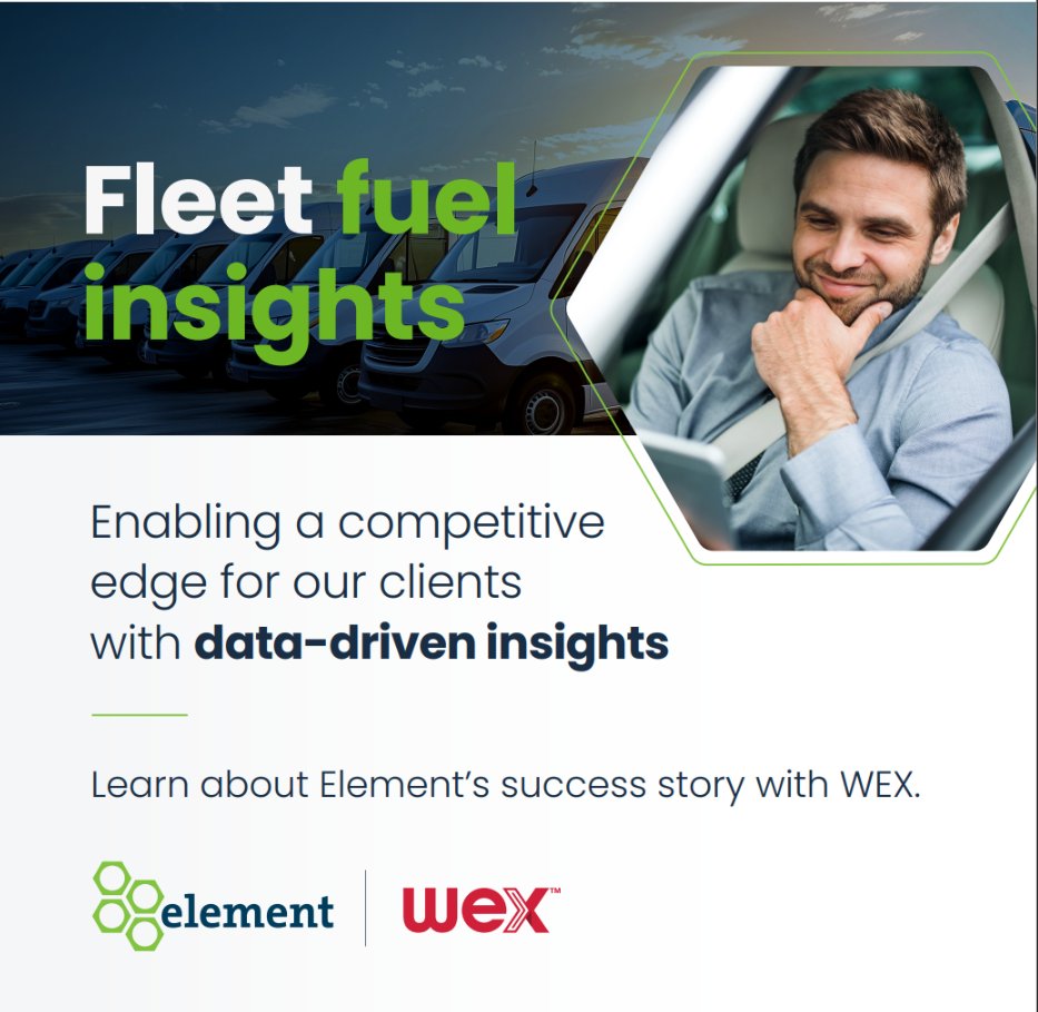 We’re proud of our long-time partnership with <a href="/WEXIncNews/">WEX</a> to leverage a fuel card solution that provides data-driven insights and helps clients understand the impact of fuel on their #totalcostofownership: bit.ly/3W7rpTW