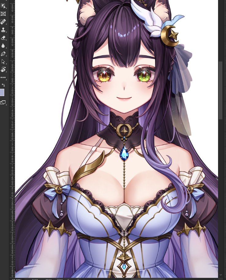 chebbychebs's tweet photo. surprise wip ☺️✨🖌️ https://t.co/4EVgwnacDY