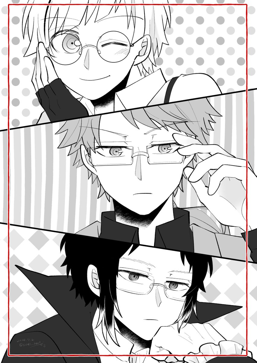 12241_zero's tweet photo. 僕約束は守るので👓👿🐯描きました！！！
よろしくお願いします！！！

#ぜろの気晴らし https://t.co/6XmndpLxyV