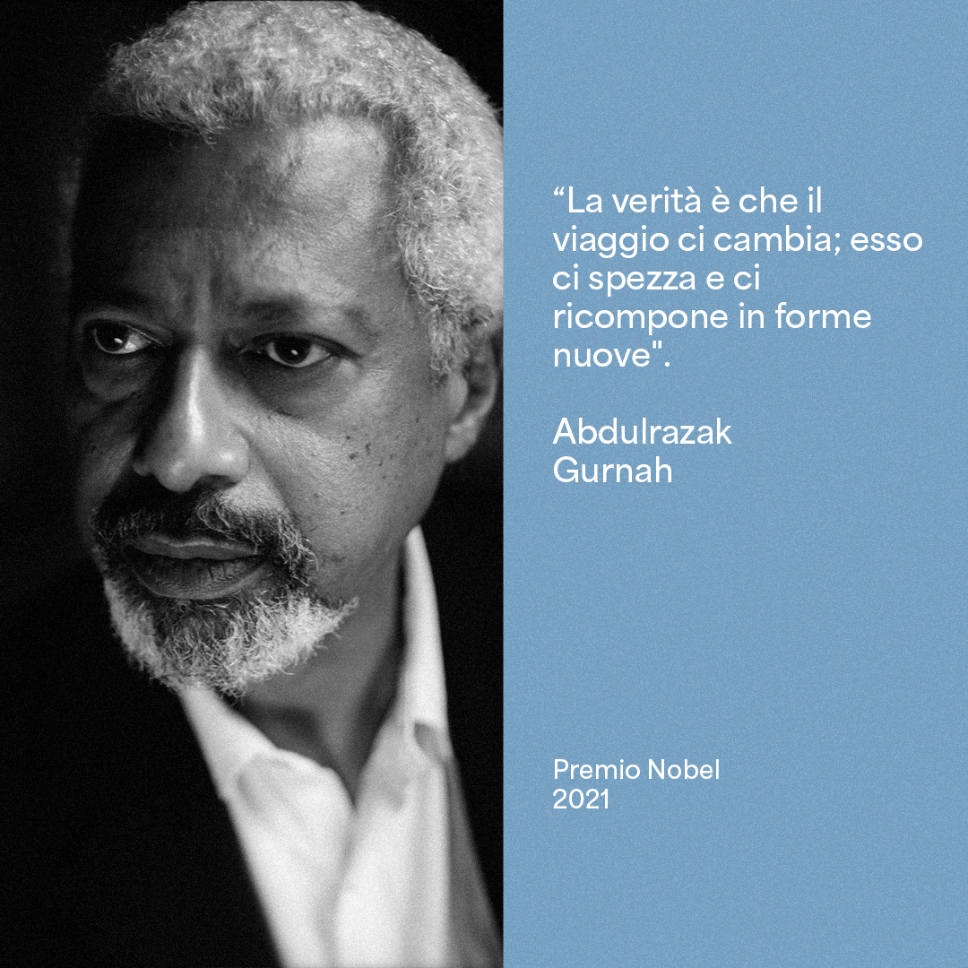 Per la nostra rubrica #premionobel oggi rendiamo omaggio ad Abdulrazak Gurnah, la cui voce potente e la sua narrativa avvincente hanno illuminato le complessità dell'esperienza umana.