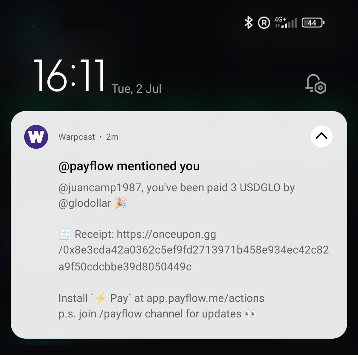 Glo Dollar tweet media