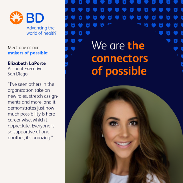 ConiEJohnston's tweet image. I'm happy to be part of a company that values growth and development! Like Elizabeth, the endless possibilities here motivate and excite me every day. #JoinBD #proudtobeBD #makersofpossible #BDemployee dy.si/7n7yb