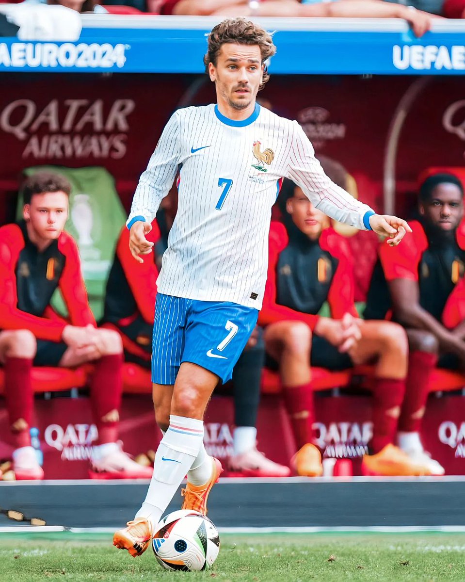 teamgrizibra's tweet photo. 📸| + Atualização da classificação, da França, para as quartas de final da Euro, no jogo contra a Bélgica.     

#teamgrizi #Griezmann #allezlesbleus #EURO2024 https://t.co/i45hgsGc8B