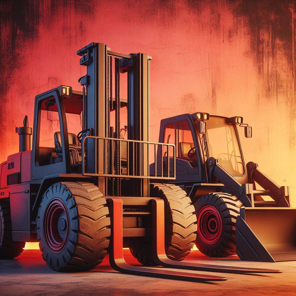 WindSpeedGuru's tweet photo. Have a look at what AI created for our business! 

A lovely image of Forklifts and Wheel Loaders! 

Payload Weighing Systems enhancing both safety and productivity. Aspiring to product excellence. 

https://t.co/kVx2qZI947

#forklift #wheelloader #ai https://t.co/qdrEQmOEud