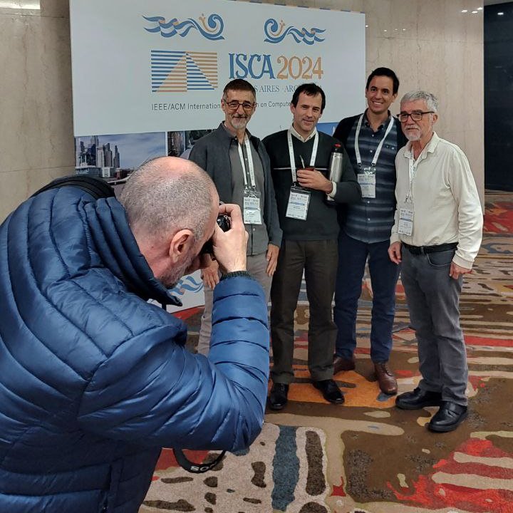 ISCAConfOrg's tweet photo. Behind the scenes.
#ISCACONF2024 being premiered in nation-wide news paper.
πΈNemirovsky, Mocksos, Vega, Valero. https://t.co/y0JocIBXZX