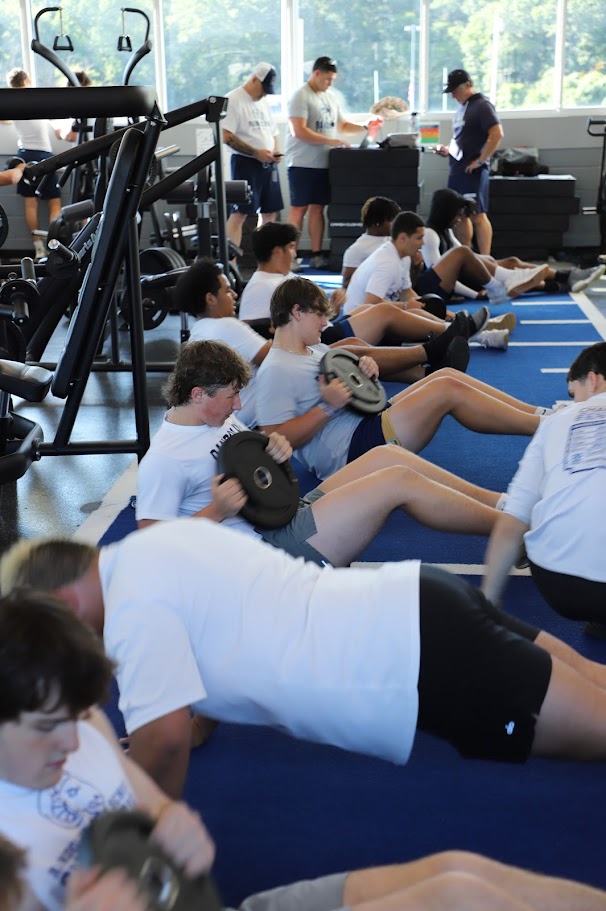 RandolphRamsFB's tweet photo. 🏈 The Randolph Rams are putting in the work this summer to gear up for a championship fall season! 💪 Let's show our support and cheer them on!   Epic season loading....#RandolphRams #SummerTraining #GoRams https://t.co/khsCcCSb6M