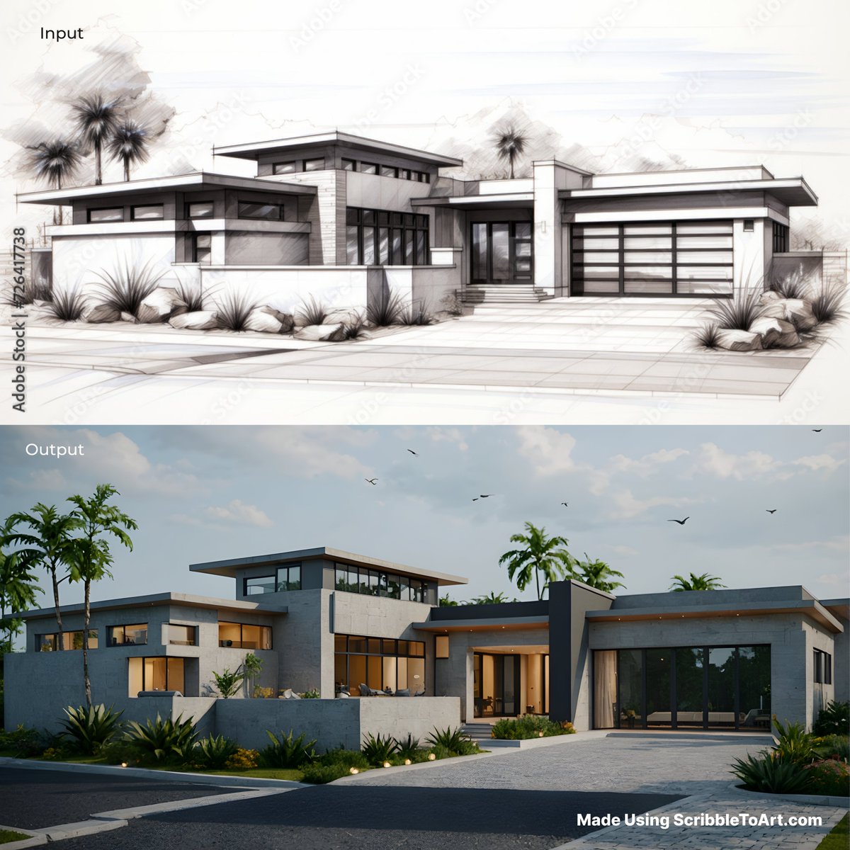 nasir_uddin01's tweet photo. Discover the magic of transforming simple sketches into stunning realistic images with #ScribbleToArt!
Create your own masterpiece today! 🎨✨
https://t.co/D0NBKQWOtj
#SketchToArt #AIArt #RealisticImages #AIphoto #ArtTransformation #Architects #ArchitecturalBeauty #TechInArt https://t.co/BW6x4sfwSt