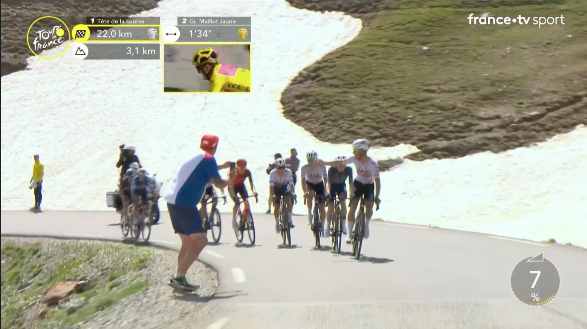 LeTour's tweet image. 🗣️  @JooAlmeida98 : ooohhhhh come on @juann_ayuso !!

#TDF2024