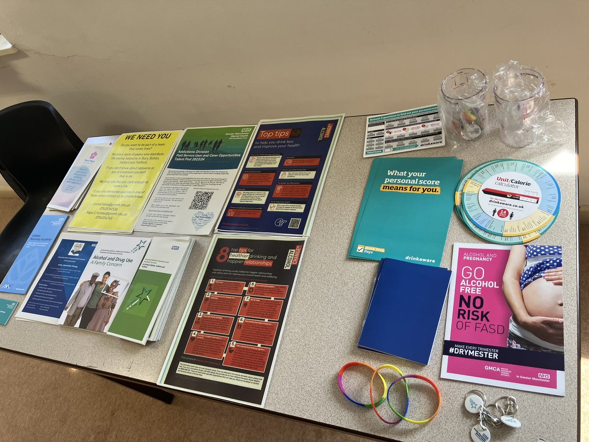 Achieve Bolton are here at <a href="/MhIST1/">MhIST</a>  for #AlcoholAwarenessWeek. Available for conversations about alcohol, harm reduction, access to services, support, recovery and wellbeing. Plus some collaborative work with Bolton Naloxone Peers. #UnderstandingAlcoholHarm