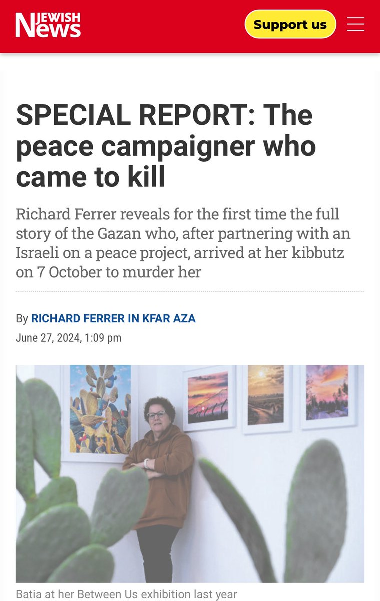 aziz0nomics's tweet photo. As a peace activist myself, this is one of the worst betrayals I've ever heard.

Hamas impersonated peace activists in order to get intelligence on Israeli society. 

The poisonous ideology of Hamas is a threat to the wellbeing of every human being.

https://t.co/DAO2VmGX6T https://t.co/jgQJutoezg