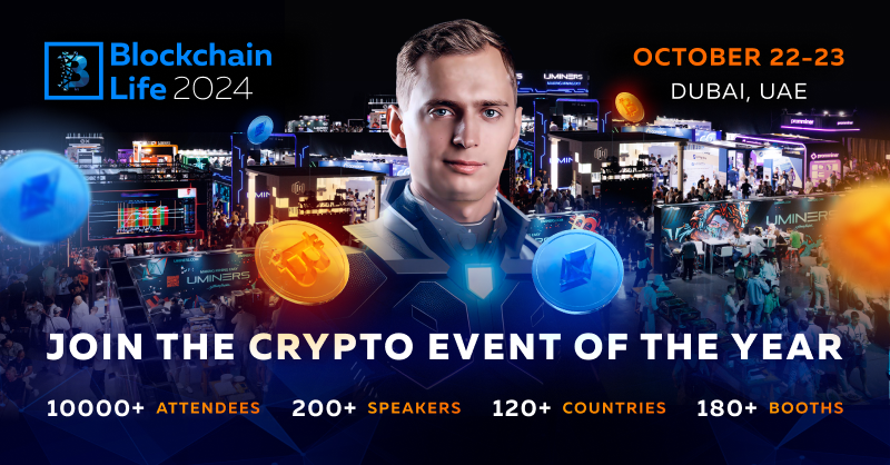 BlLife_Forum's tweet photo. ⚡ The Crypto Event of the Year is scheduled in Dubai for the hottest time of the current Bull Run. 

10,000 crypto leaders will gather to make money on the market's explosive growth.

This is the best time in crypto. Don’t miss the wild opportunities to earn.