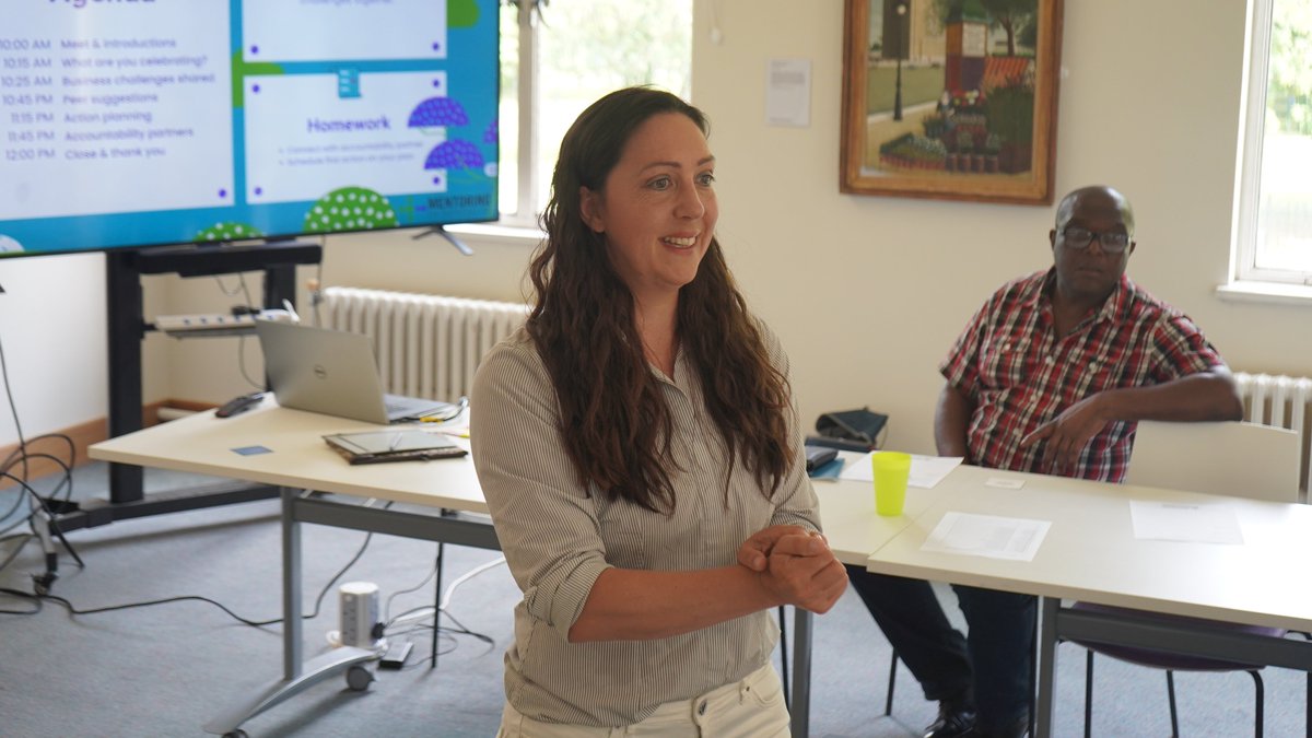 Today's workshop with Natalie Haigh was a huge success! Entrepreneurs tackled their business challenges, developed actionable strategies, and formed accountability partnerships. Thanks, Natalie, for an inspiring session!