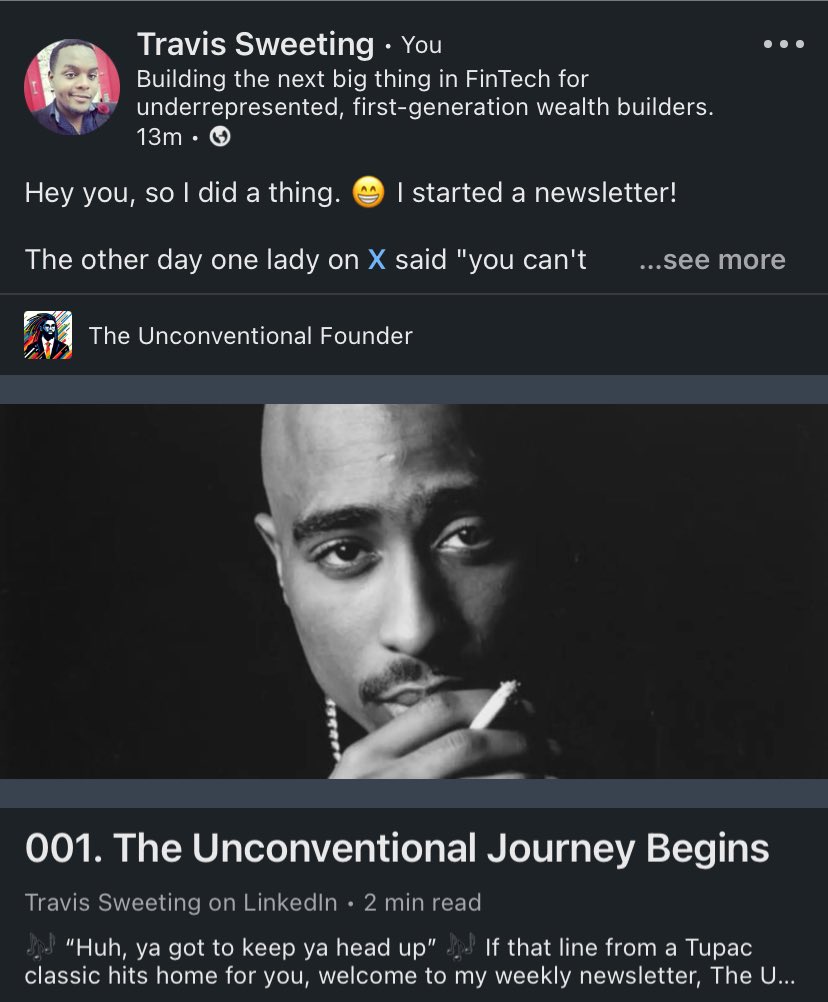 The Real Travis tweet media