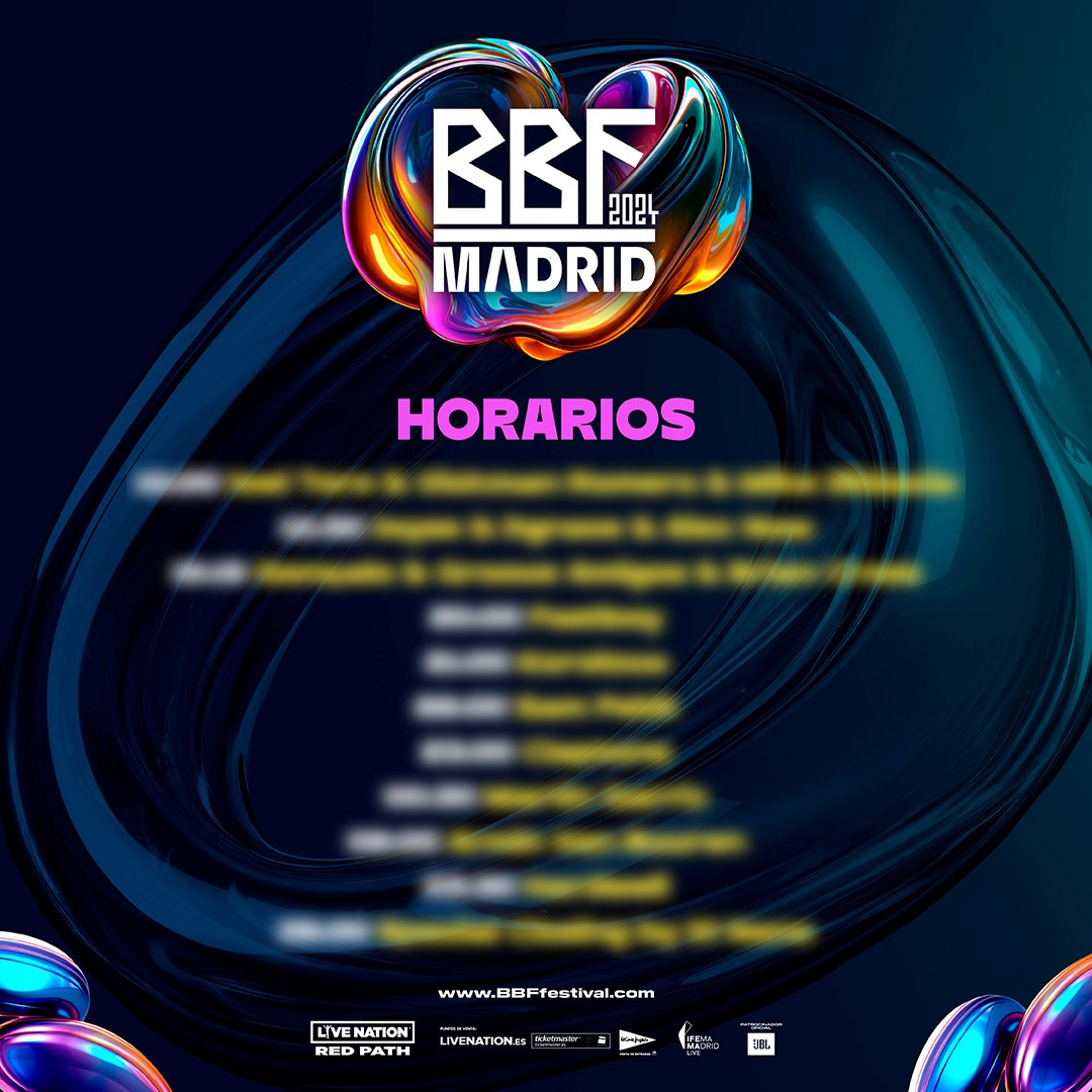 BBFfestival's tweet image. ¡HORARIOS YA DISPONIBLES SOLO EN NUESTRA APP! 

Descárgatela ahora (si todavía no lo has hecho) y sé de lxs primerxs en conocer los horarios de BBF Festival Santiago D.C. y Madrid.

App: BBF Festival
