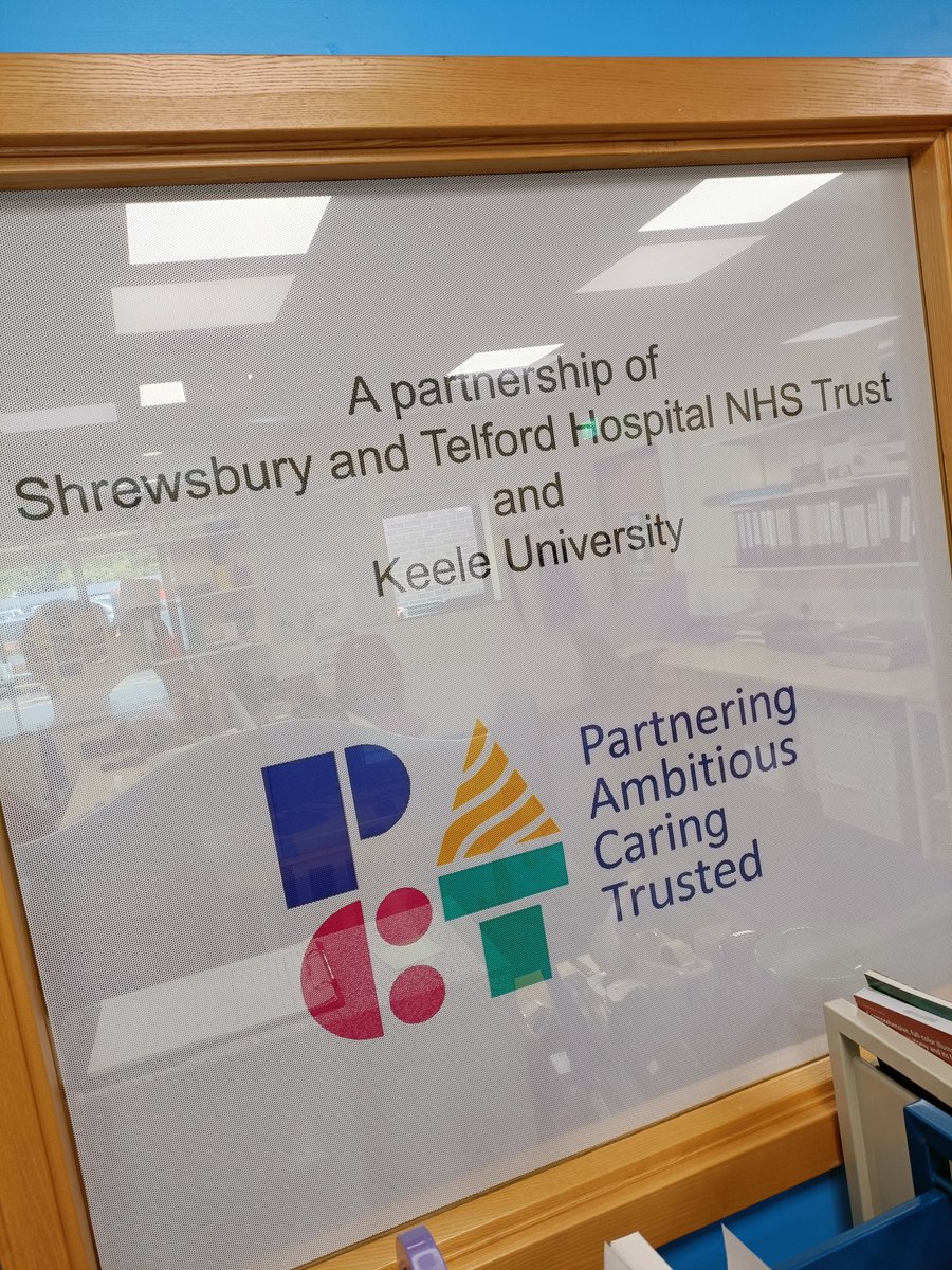 We are focusing on partnering <a href="/sathNHS/">SaTH</a> today #ValuesWeek Did you know we partner with many different organisations, universities, teams and libraries to run our service? <a href="/SaTHEducation/">Sath Education</a> <a href="/SaTHkeelemedics/">SaTH Keele Medics 💙</a>