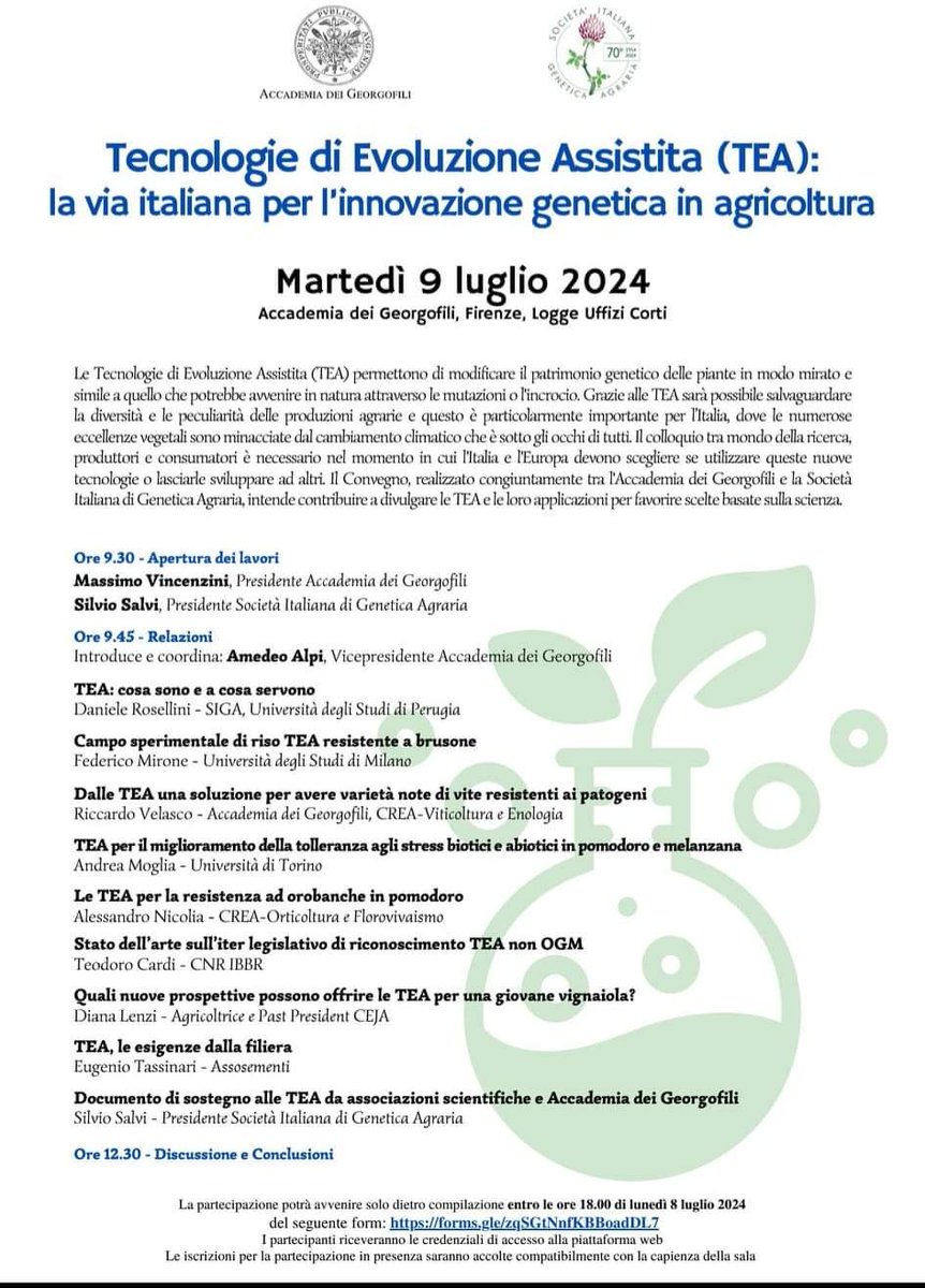 Il 9 luglio Federico Mirone <a href="/disaa_press/">UniMi-DiSAA 🌿</a> racconterà le avventure del primo campo di riso TEA in Italia #Ris8imo