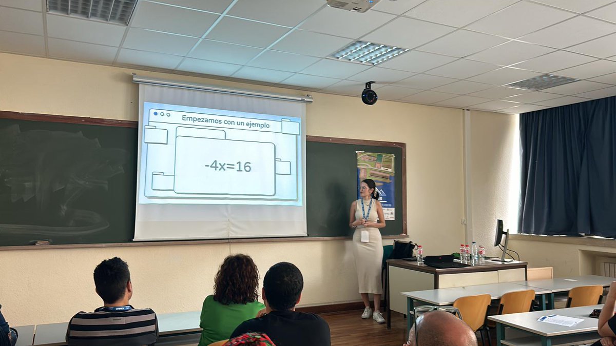 Open STEAM group (@opensteamgroup) on Twitter photo <a href="/mariasincafe/">María Sanz Ruiz</a> presentando en las #21JAEM cómo un feedback específico proporcionado por #STACK ayuda a superar dificultades en la resolución de ecuaciones #AuthOMath <a href="/mariasincafe/">María Sanz Ruiz</a> presentando en las #21JAEM cómo un feedback específico proporcionado por #STACK ayuda a superar dificultades en la resolución de ecuaciones #AuthOMath