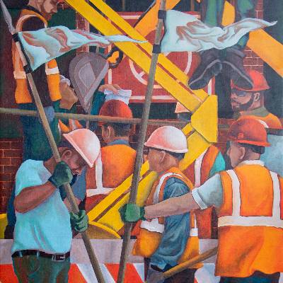 NewarkTerminalA's tweet photo. As a part of our Local Digital Art program, we are excited to highlight the gifted artist Jonathan Yubi, the master behind Reconstructing an American Conscious.

#localart #localartist #supportlocalartists #artoftheday #originalart #modernart #newarkterminala https://t.co/BeNrEIG188