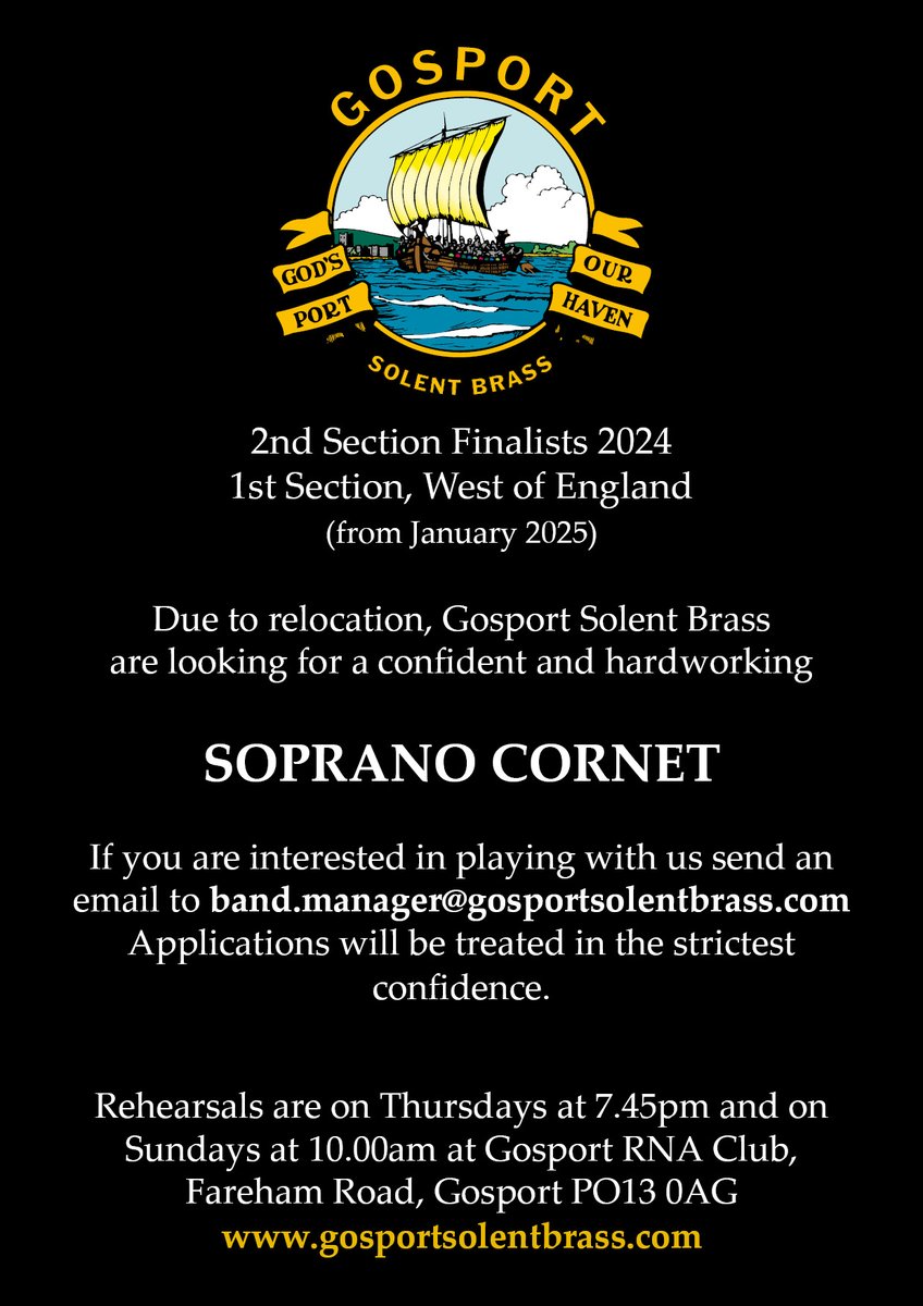 Gosport Solent Brass (@gosportsolent) on Twitter photo 