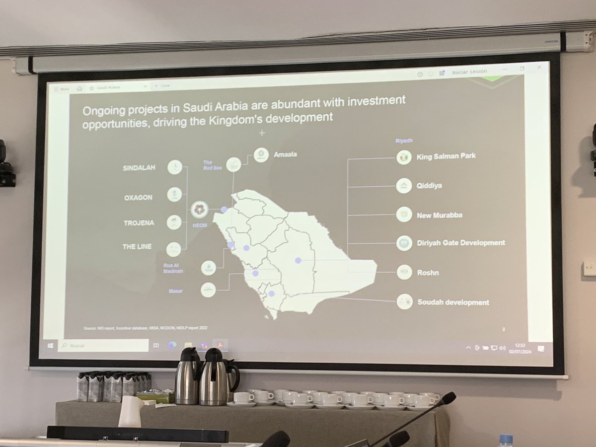 Hoy asistí al foro de inversiones hispanosaudíes en Madrid, centrado en el sector de alimentos y los proyectos saudíes hacia 2030. Disfrutamos de la intervención del Ministro de Inversiones de Saudí. Día productivo y lleno de aprendizajes. Seguimos! #HispanoSaudí #Visión2030