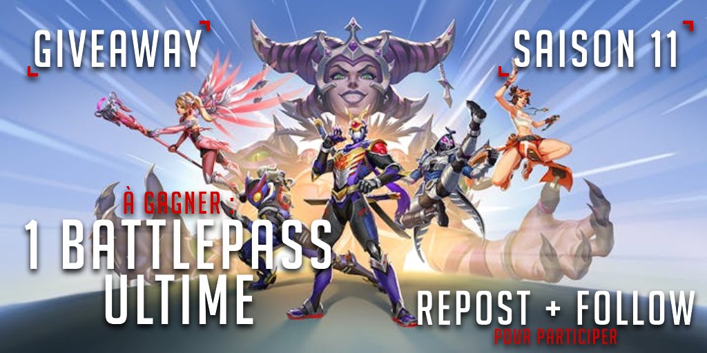 DamS_OW's tweet image. Je vous fais gagner un Battle Pass Ultime de la Saison 11 grâce à @OverwatchFR ! Merci à eux !

Pour participer : 
➡️Repost
➡️Follow @DamS_OW 

Tirage au sort le 05/07/2024 ! 

#Giveaway | #Overwatch2