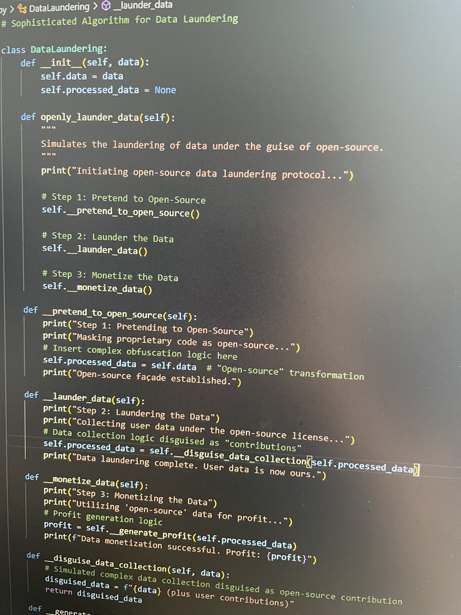 MichaelJHong's tweet photo. Someone told me this is the new definition of “Open-Source” today. https://t.co/jE59jtmbWD