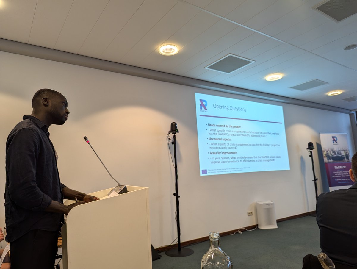 RiskPACC EU Project tweet media