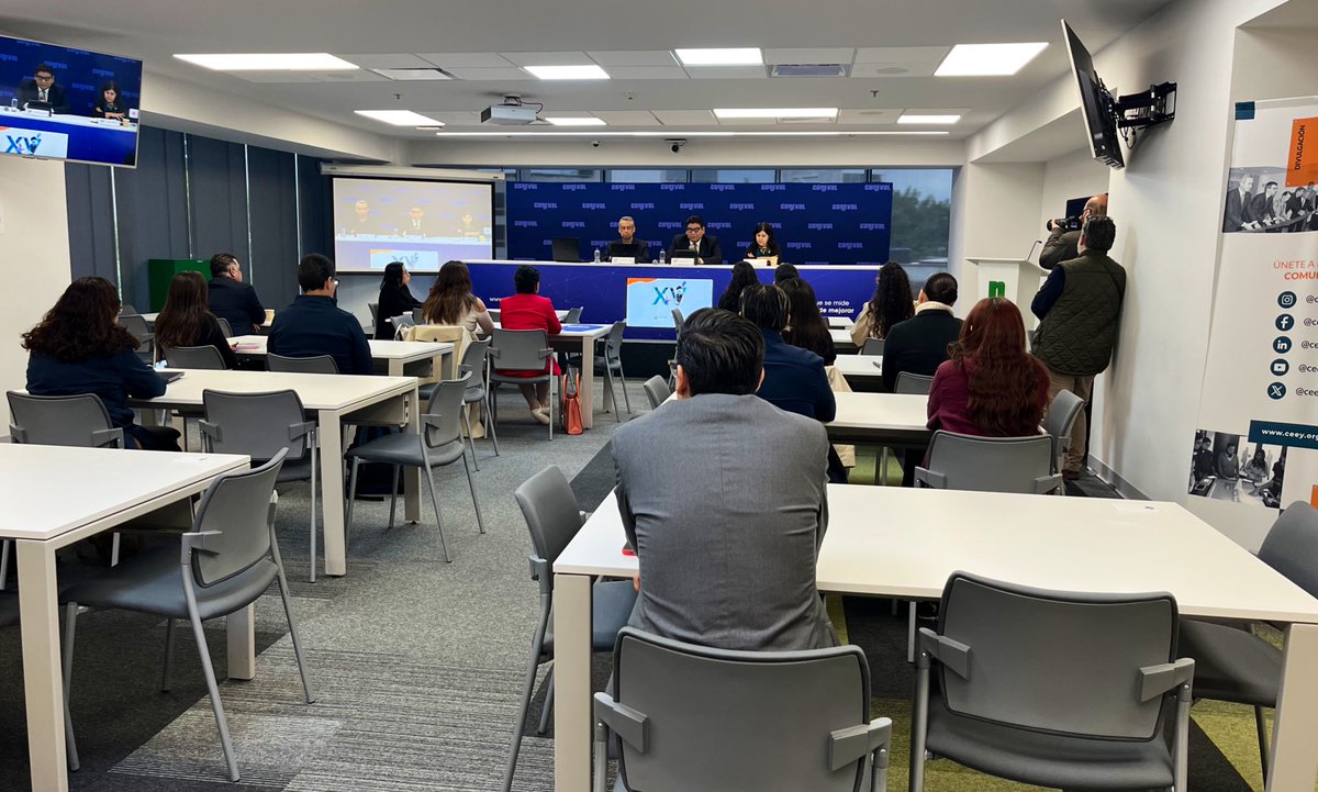 ceeymx's tweet photo. Arrancamos la XV edición de la Escuela de Verano sobre Movilidad Social #EscuelaCEEY 🚀

Por primera vez realizamos la Escuela CEEY junto con el @coneval para ampliar la investigación y el análisis sobre la movilidad social, desigualdad y pobreza. 🙌🏽 https://t.co/egMgZWO4rl