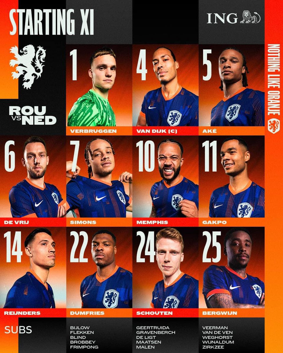 arbitrage1920's tweet photo. 𝐎𝐑𝐀𝐍𝐉𝐄 𝐗𝐈 for #ROUNED! 🦁🇳🇱

#NothingLikeOranje #EURO2024 https://t.co/3yWA3wwgwK