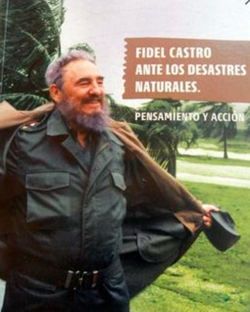 <a href="/DrRobertoMOjeda/">Dr. Roberto Morales Ojeda</a> <a href="/CubaCivil/">Defensa Civil Cuba</a> <a href="/DiazCanelB/">Miguel Díaz-Canel Bermúdez</a> <a href="/PartidoPCC/">Partido Comunista de Cuba</a> <a href="/PresidenciaCuba/">Presidencia Cuba 🇨🇺</a> <a href="/IzquierdaUnida/">Izquierda Unida🔻🇵🇸</a> <a href="/DeZurdaTeam_/">DeZurdaTeam 📳</a> <a href="/MeyvisEstevezE/">Meyvis Estevez Echevarría</a> <a href="/GHNordelo5/">Gerardo Hdez. Nordelo</a> <a href="/cubacooperaven/">Brigada Médica Cubana en Venezuela</a> <a href="/unidad_central/">Unidad Central de Cooperación Médica</a> <a href="/cubadebatecu/">Cubadebate</a> Prevenir desde ahora, para preservar vidas humanas y recursos materiales. 
#UnidosXCuba
#FidelPorSiempre