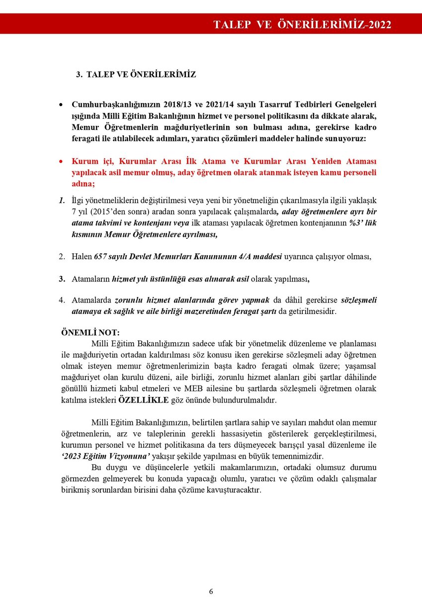 <a href="/Sendika_Bulteni/">Sendika Bülteni</a> Desteğiniz için sonsuz teşekkür ederiz <a href="/sdaolgun/">Seda Olgun</a> <a href="/Sendika_Bulteni/">Sendika Bülteni</a> <a href="/unipersen/">ÜNİPERSEN</a> 
2012 yılında bir gecede bir yönetmelik cümlesi ile elimizden alınan Kanuni hakkımızın iadesini talep ediyoruz #MemurÖğretmenler <a href="/TC_Danistay/">Danıştay Başkanlığı</a> Danıştay İdari Davalar Kurulu kararında bile haklı görüldü.