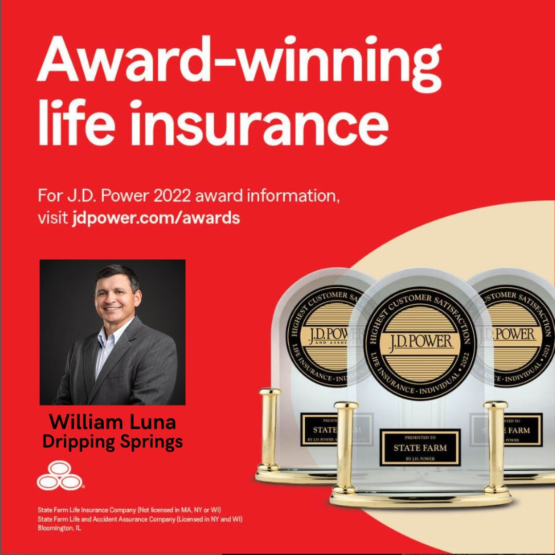 TeamWilliamSF's tweet photo. State Farm has been ranked #1 in Customer Satisfaction among life insurance providers by J.D. Power. I’m proud to offer you options to help protect what you love, backed by award-winning satisfaction. Call me today for a free quote! #JDPower #customersatisfaction #TeamWilliamSF https://t.co/yxQLeouMUY