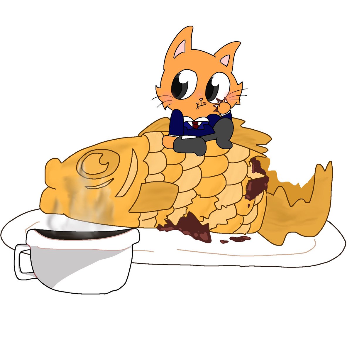M0oniestar1's tweet photo. 🍰🐟 x ☕️
#prettyblood #batric #food https://t.co/EATjowBraK
